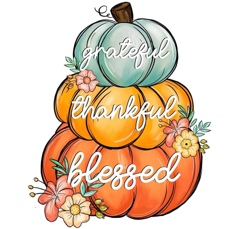 Fall and thanksgiving Sublimation Designs
