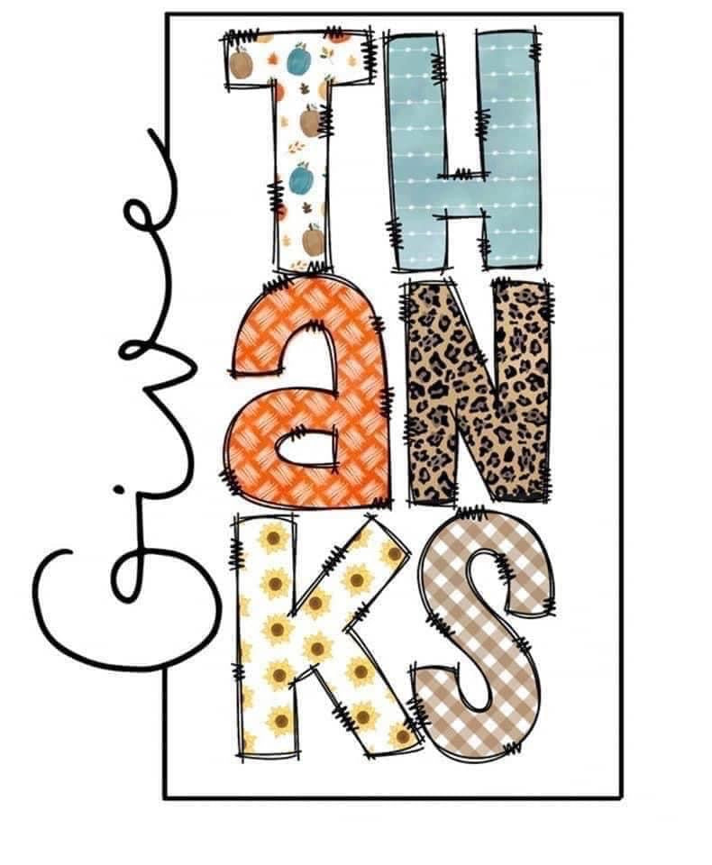 Fall and thanksgiving Sublimation Designs