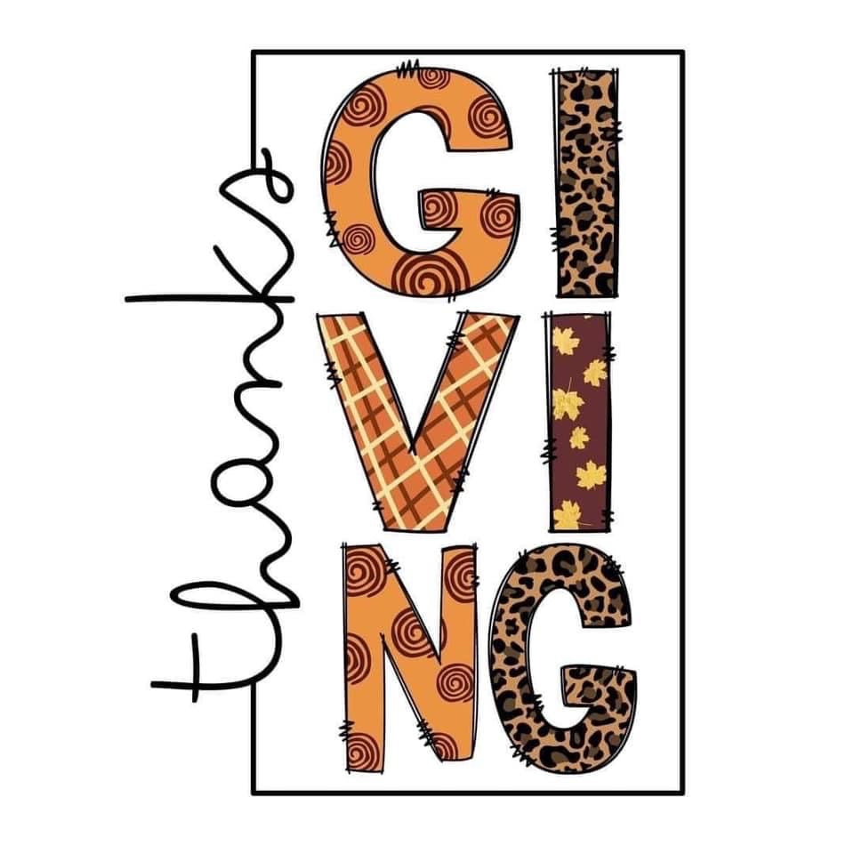 Fall and thanksgiving Sublimation Designs
