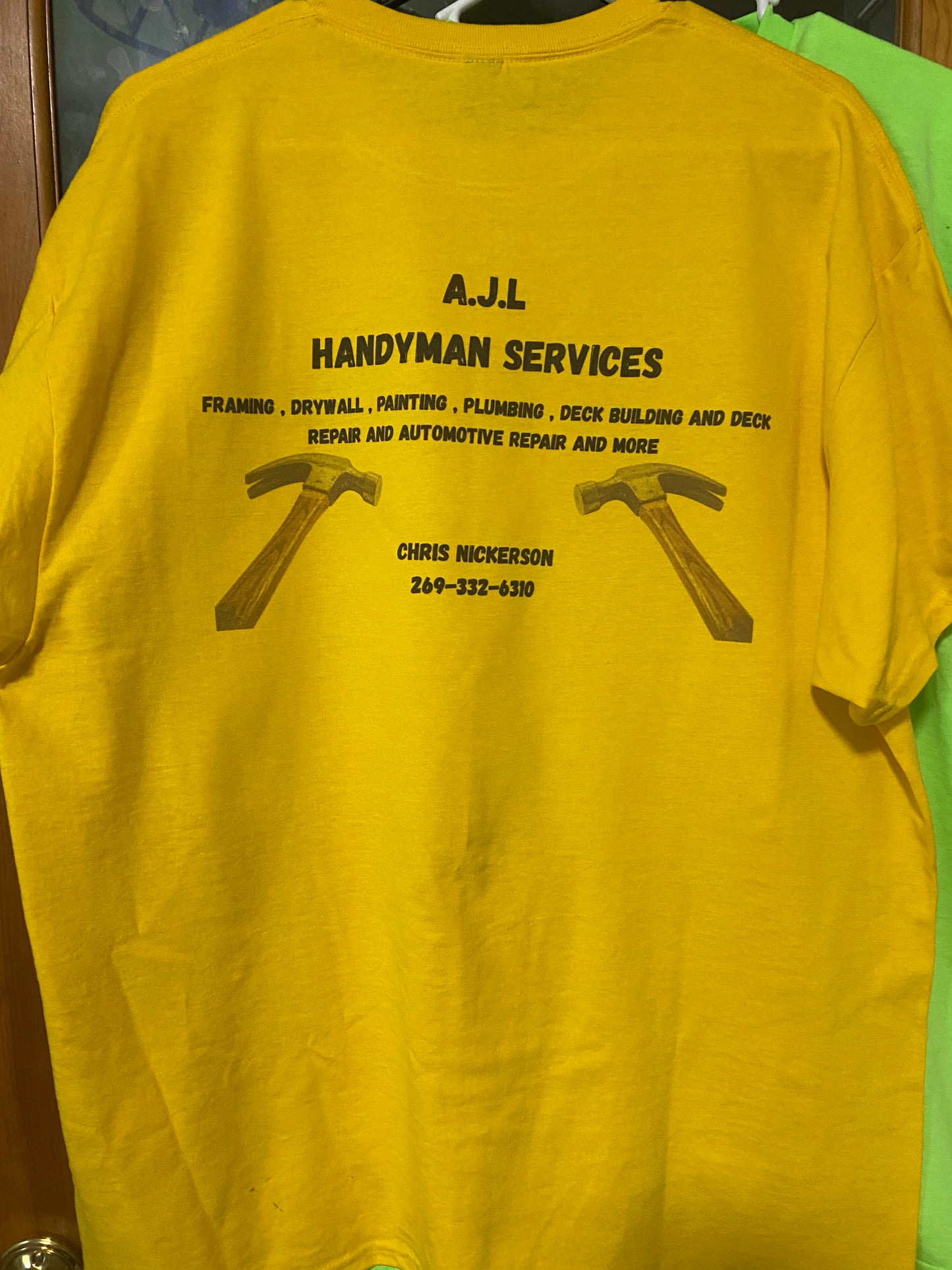 Custom Business Advertising with Sublimation sweatshirt or t- shirt
