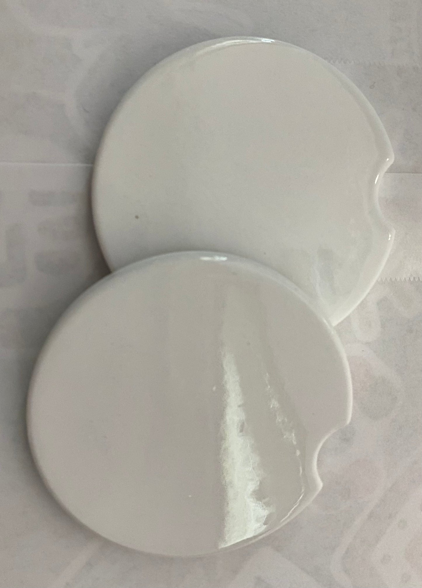 Car ceramic coasters 2 piece set