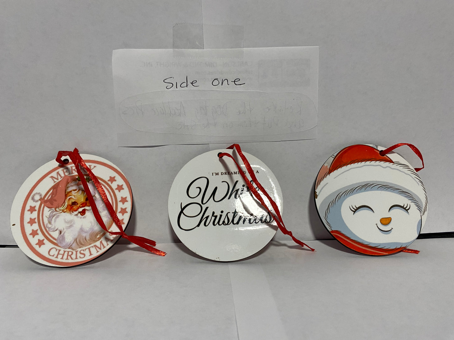 Christmas ornaments RTS
