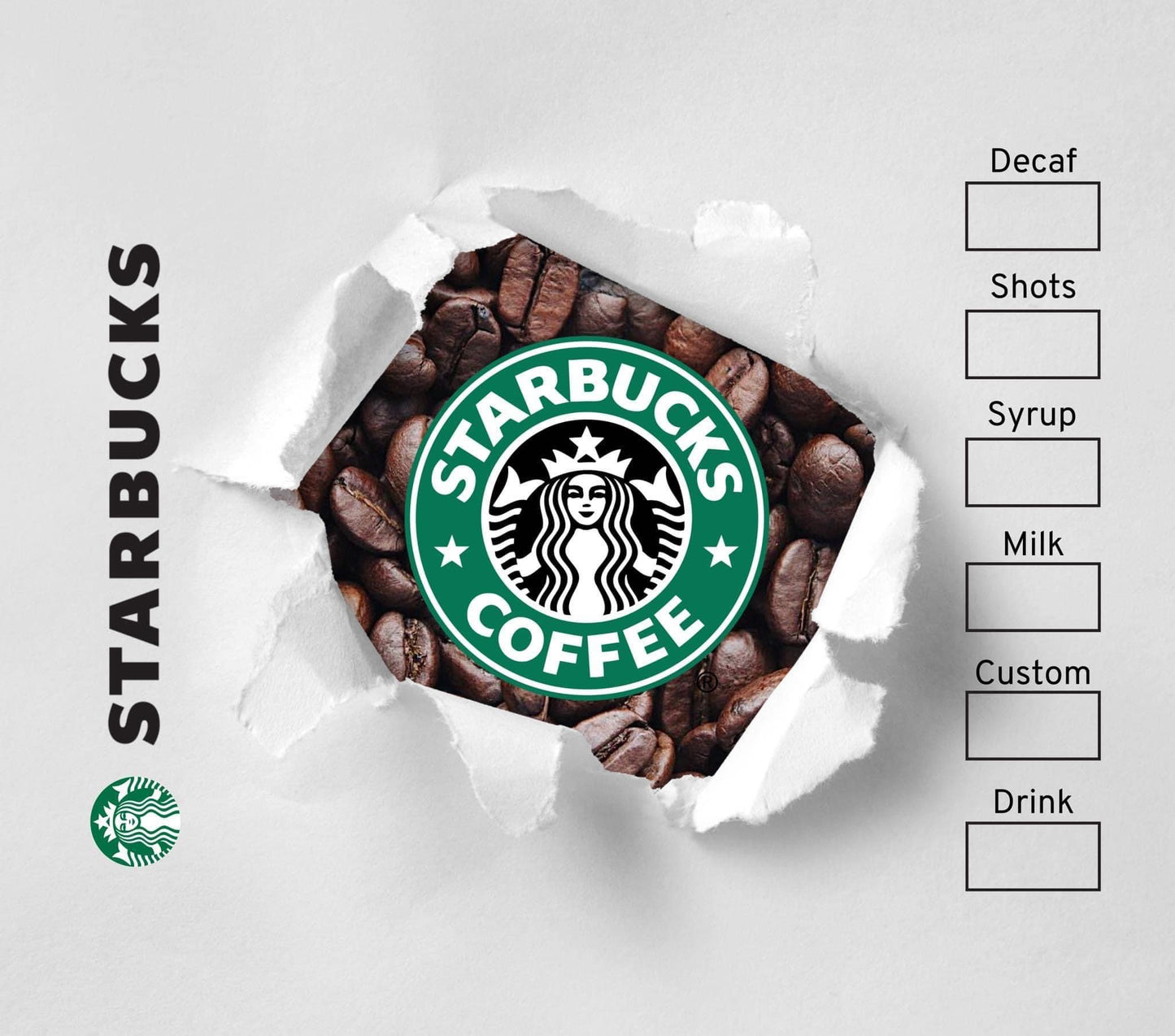 Starbucks Sublimation Designs