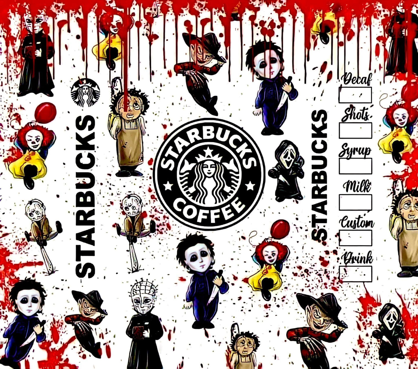 Starbucks Sublimation Designs