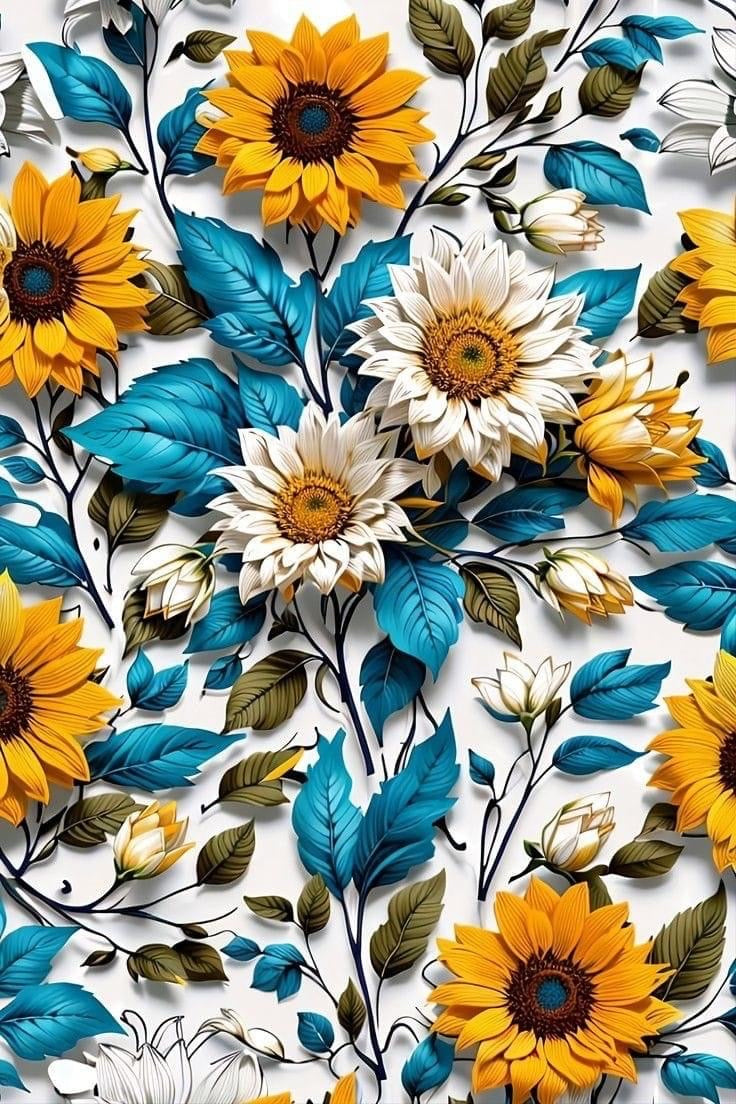 Sunflower Sublimation Designs