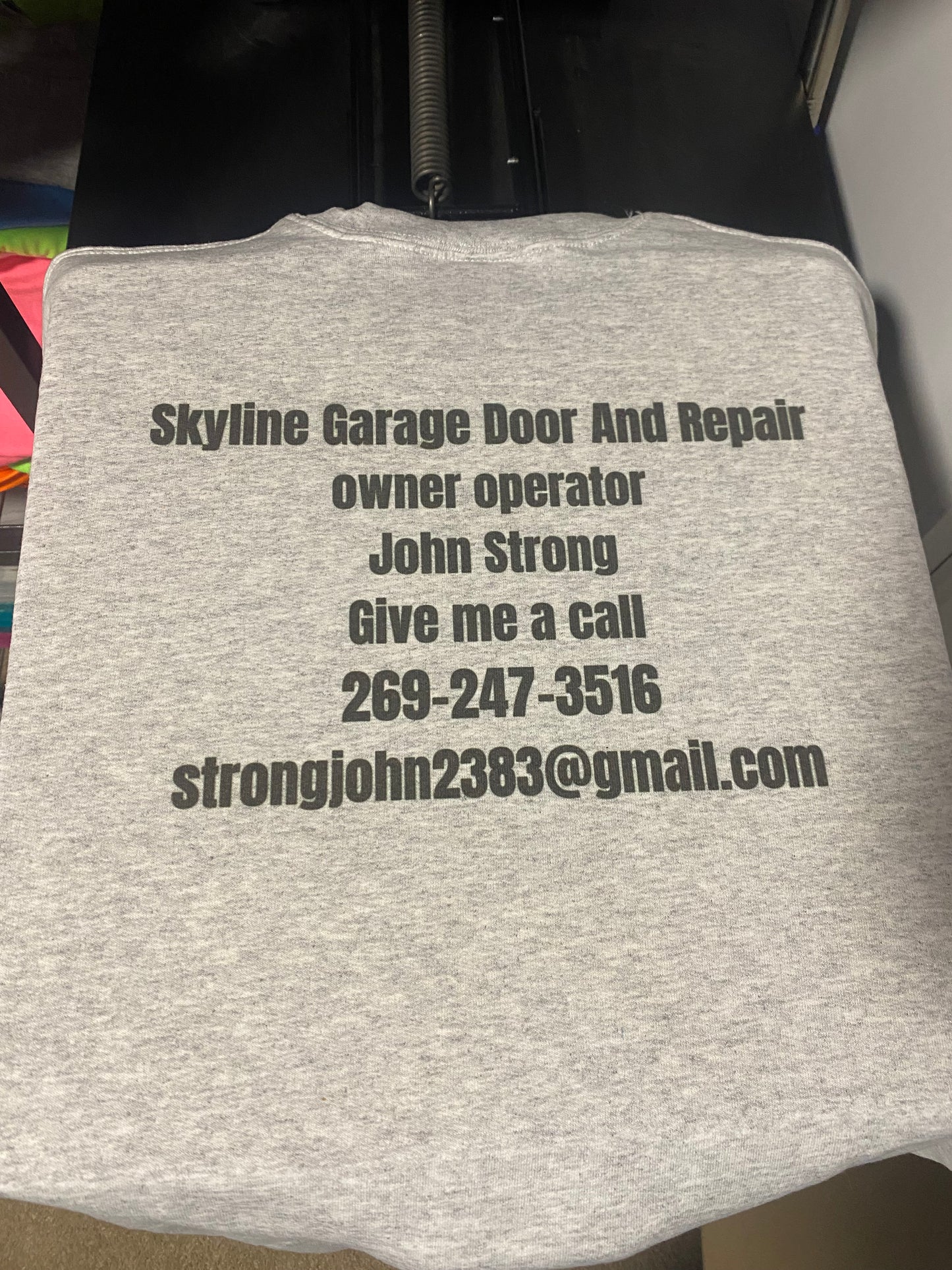 Custom Business  Advertising with Sublimation