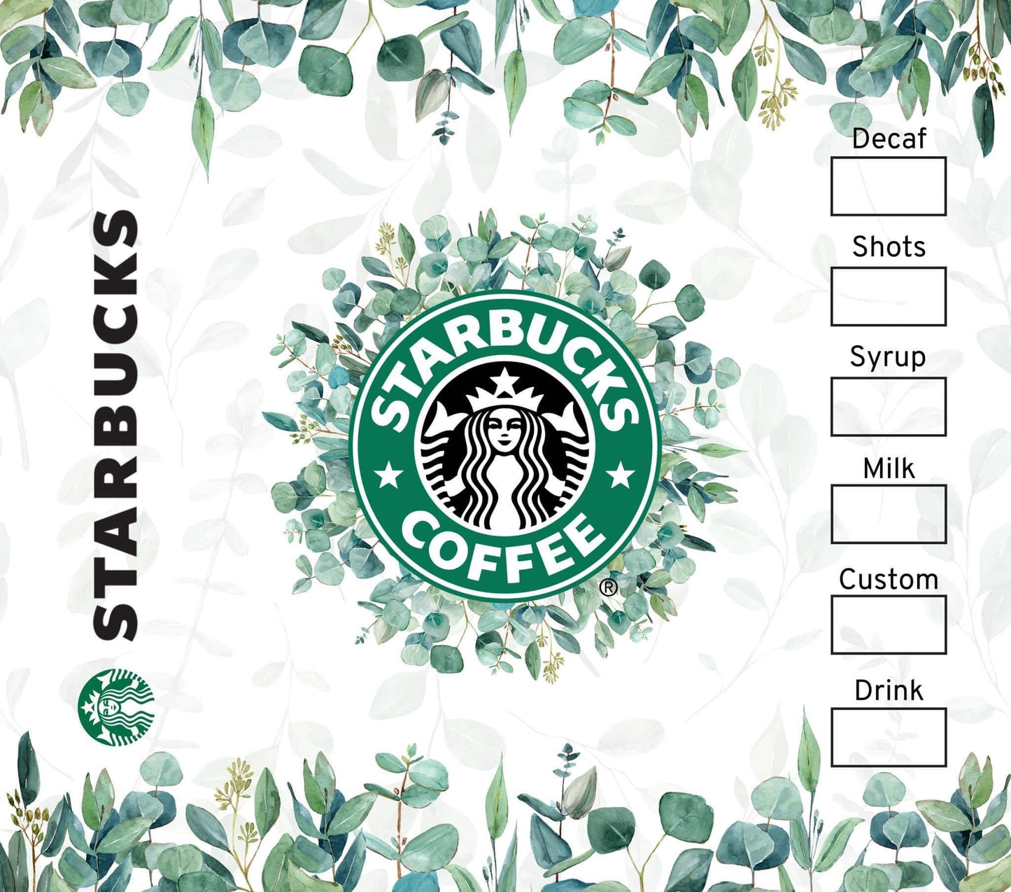 Starbucks Sublimation Designs