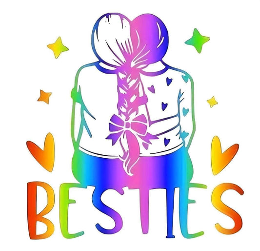 Besties Sublimation Designs