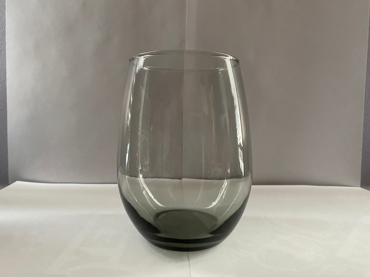 wine glasses - stemless