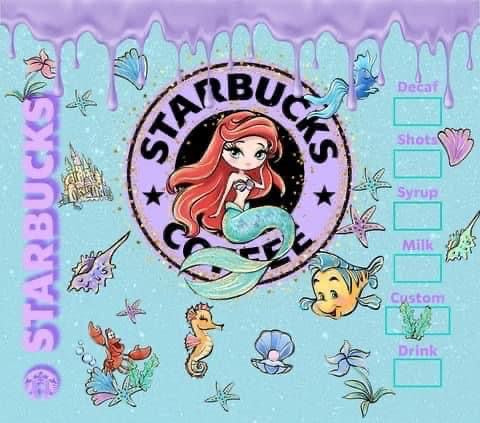 Starbucks Sublimation Designs