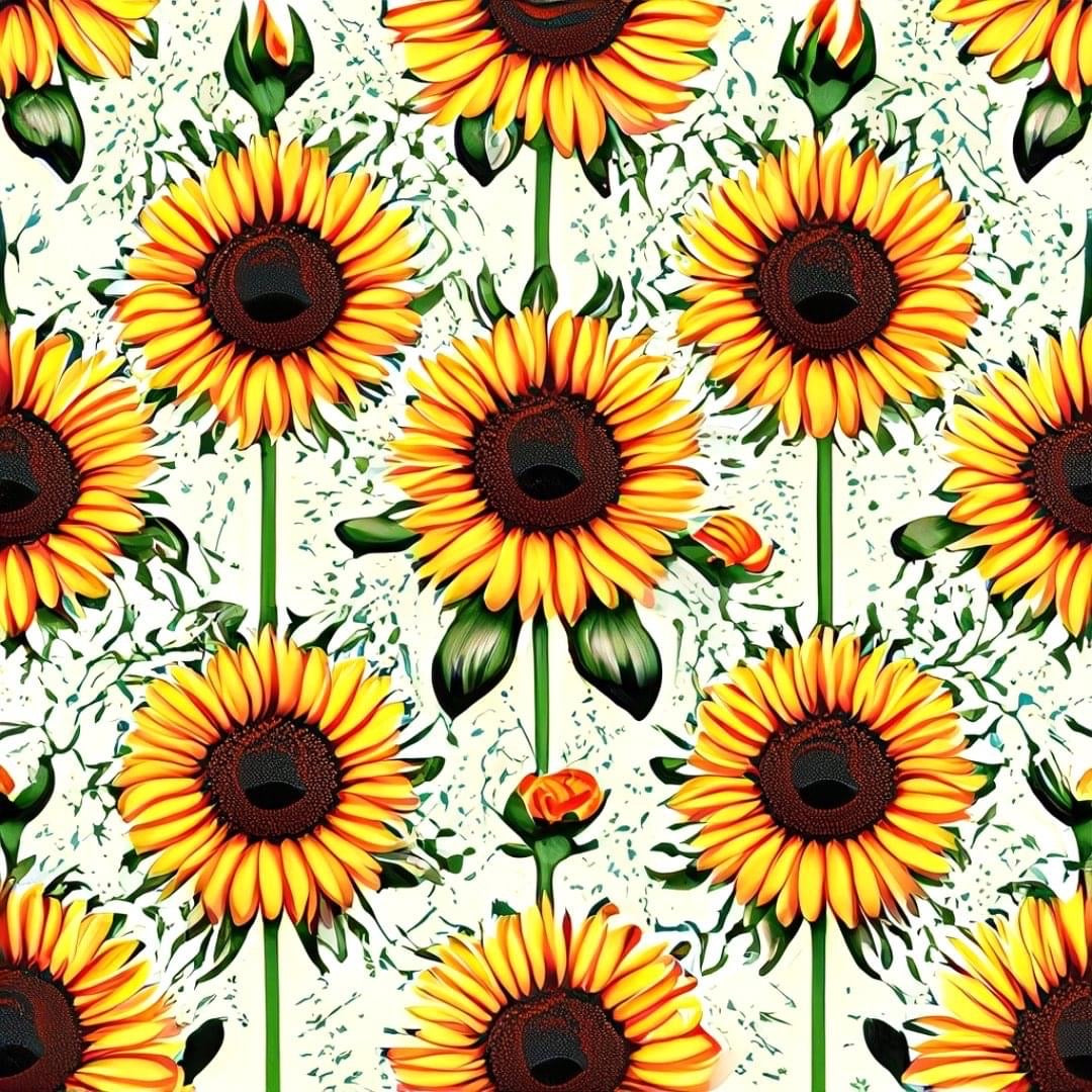 Sunflower Sublimation Designs