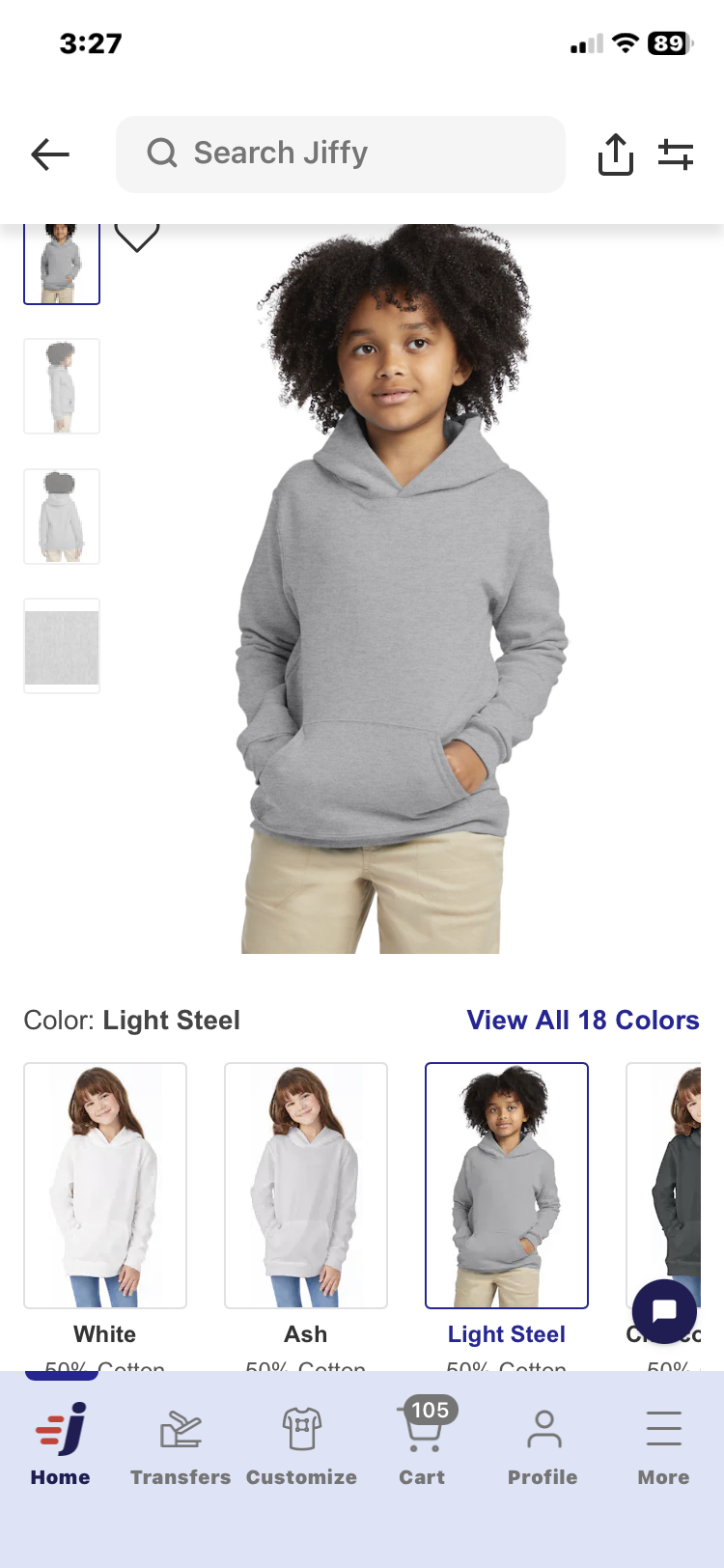 youth hoodie