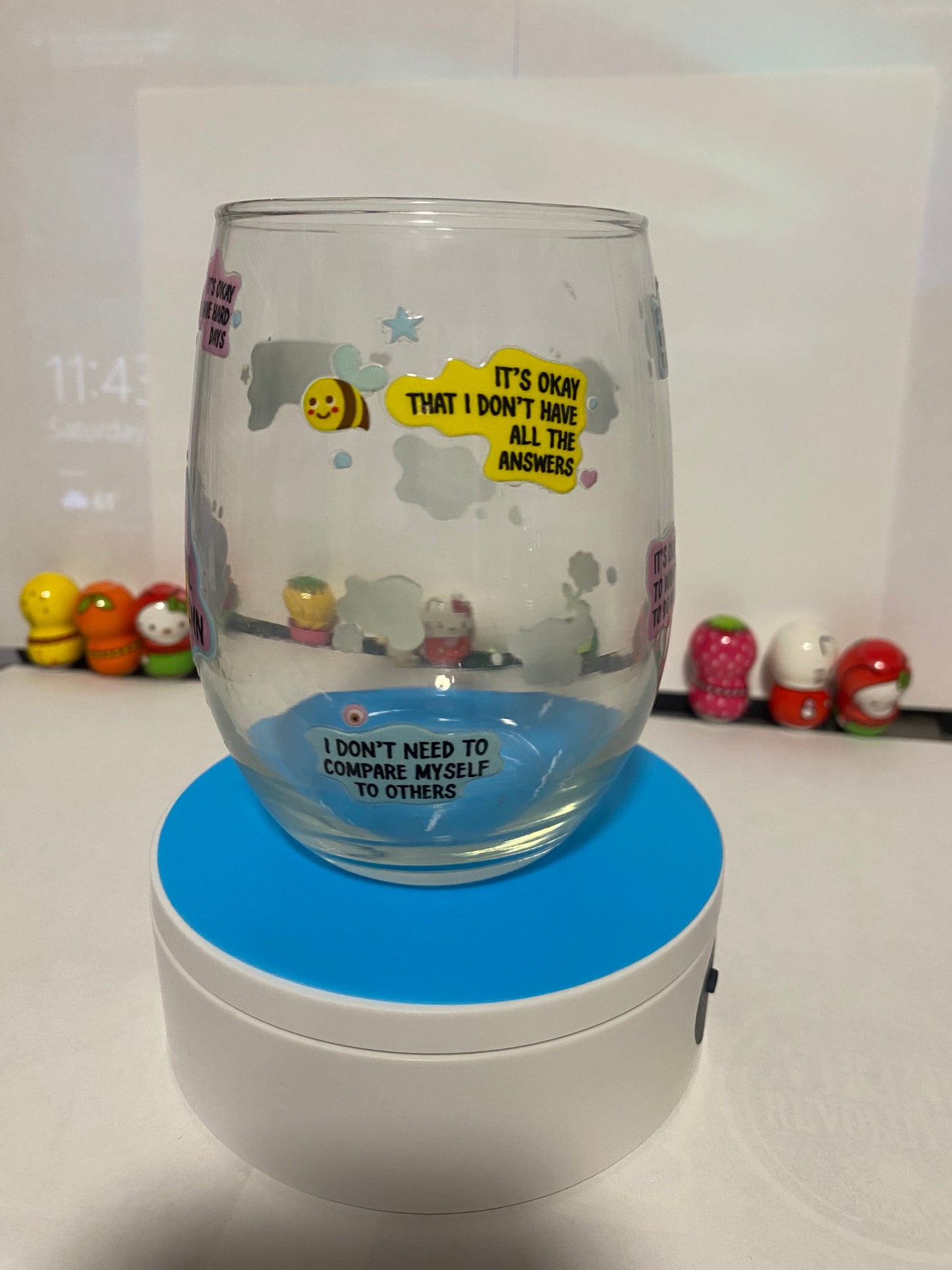 RTS stemless wine glasses