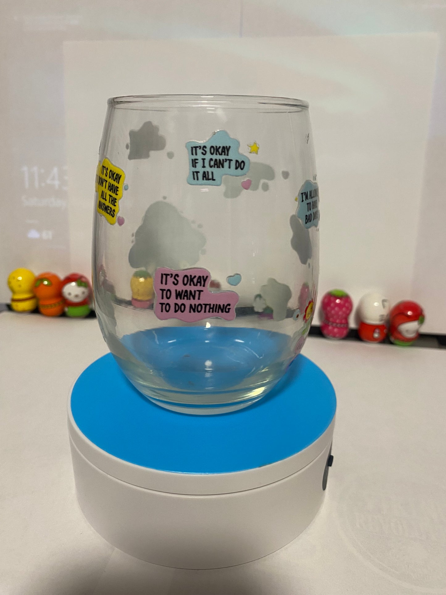 RTS stemless wine glasses