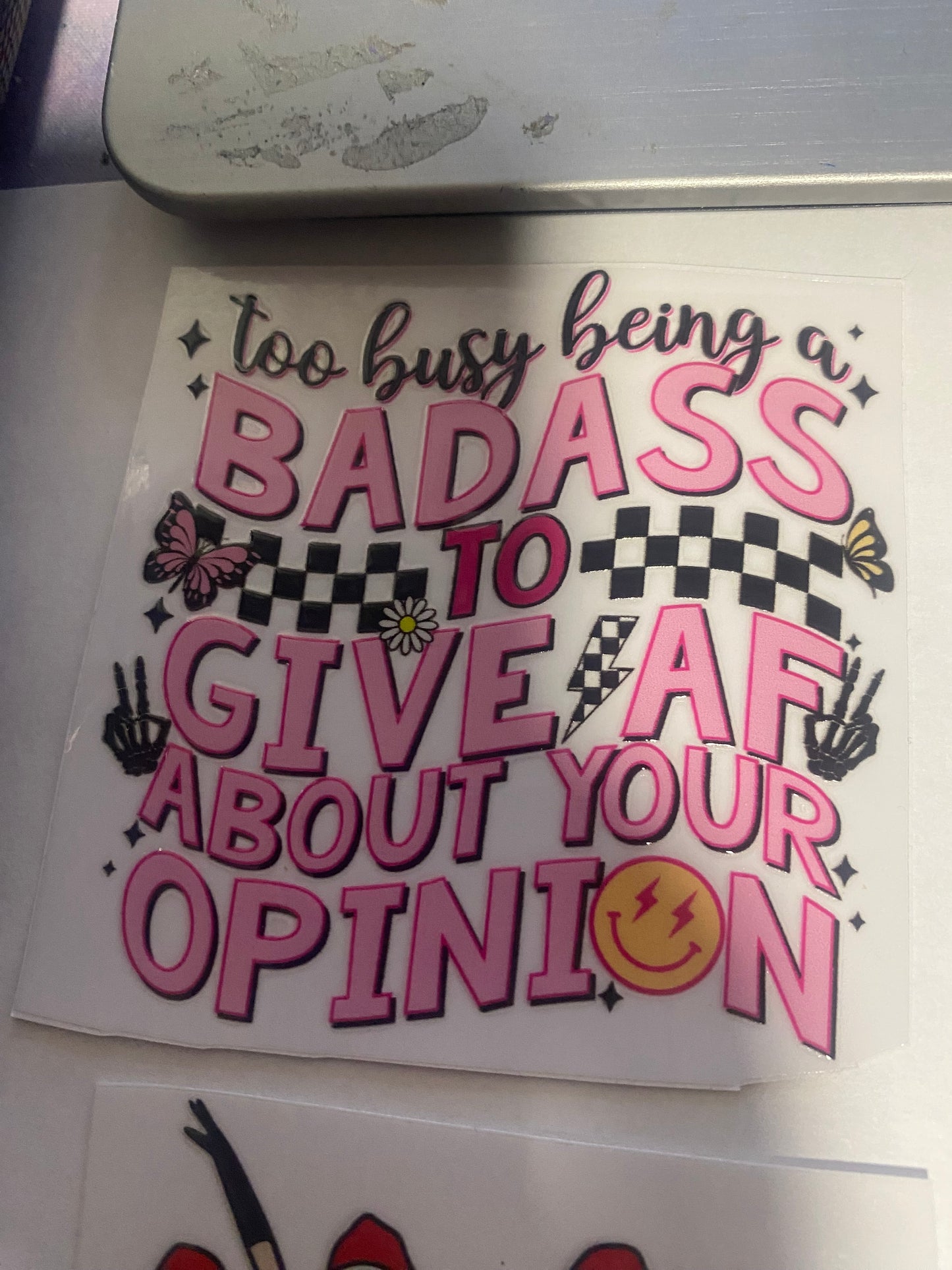 Decals for cups and things