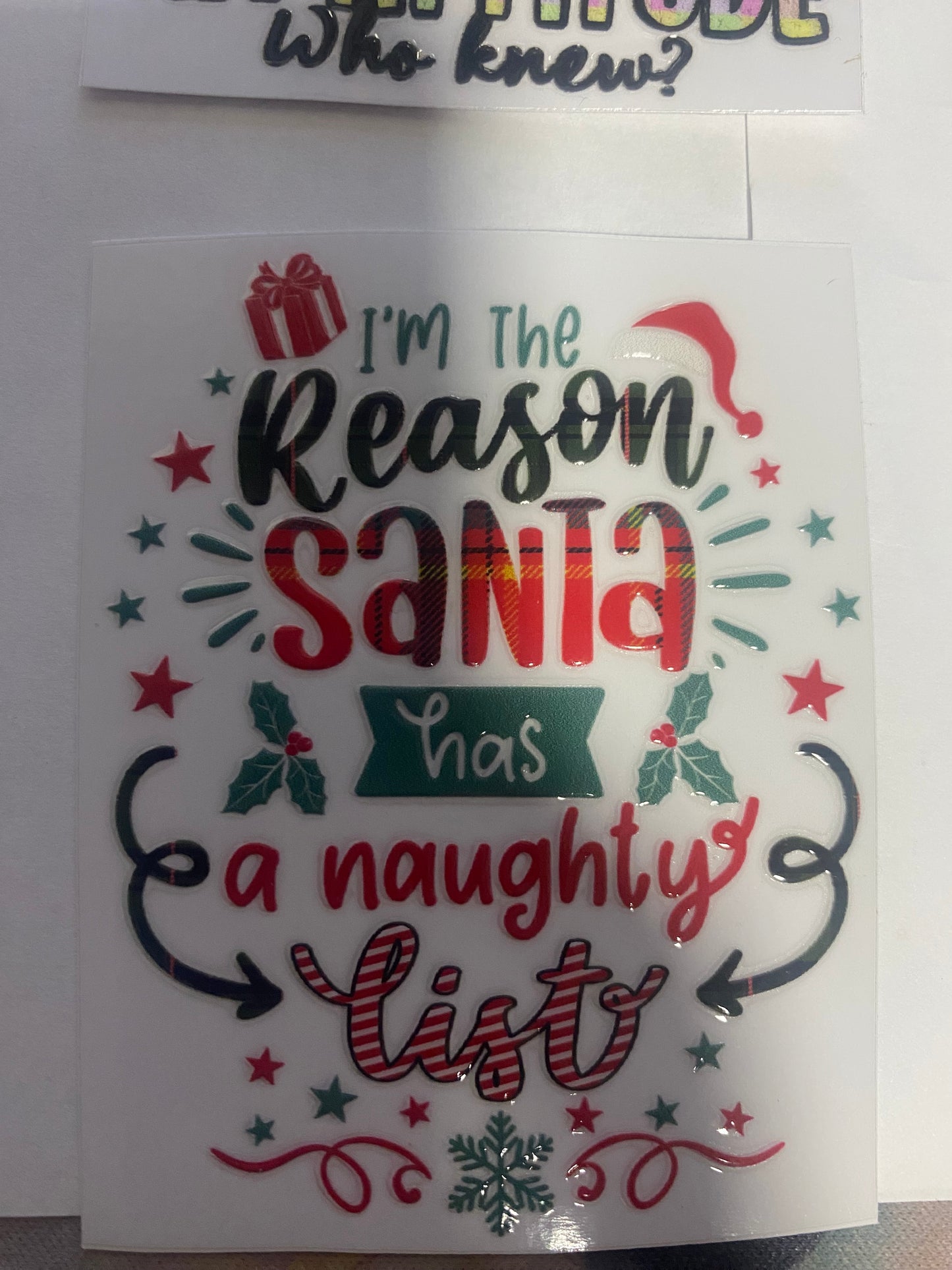 Decals for cups and things