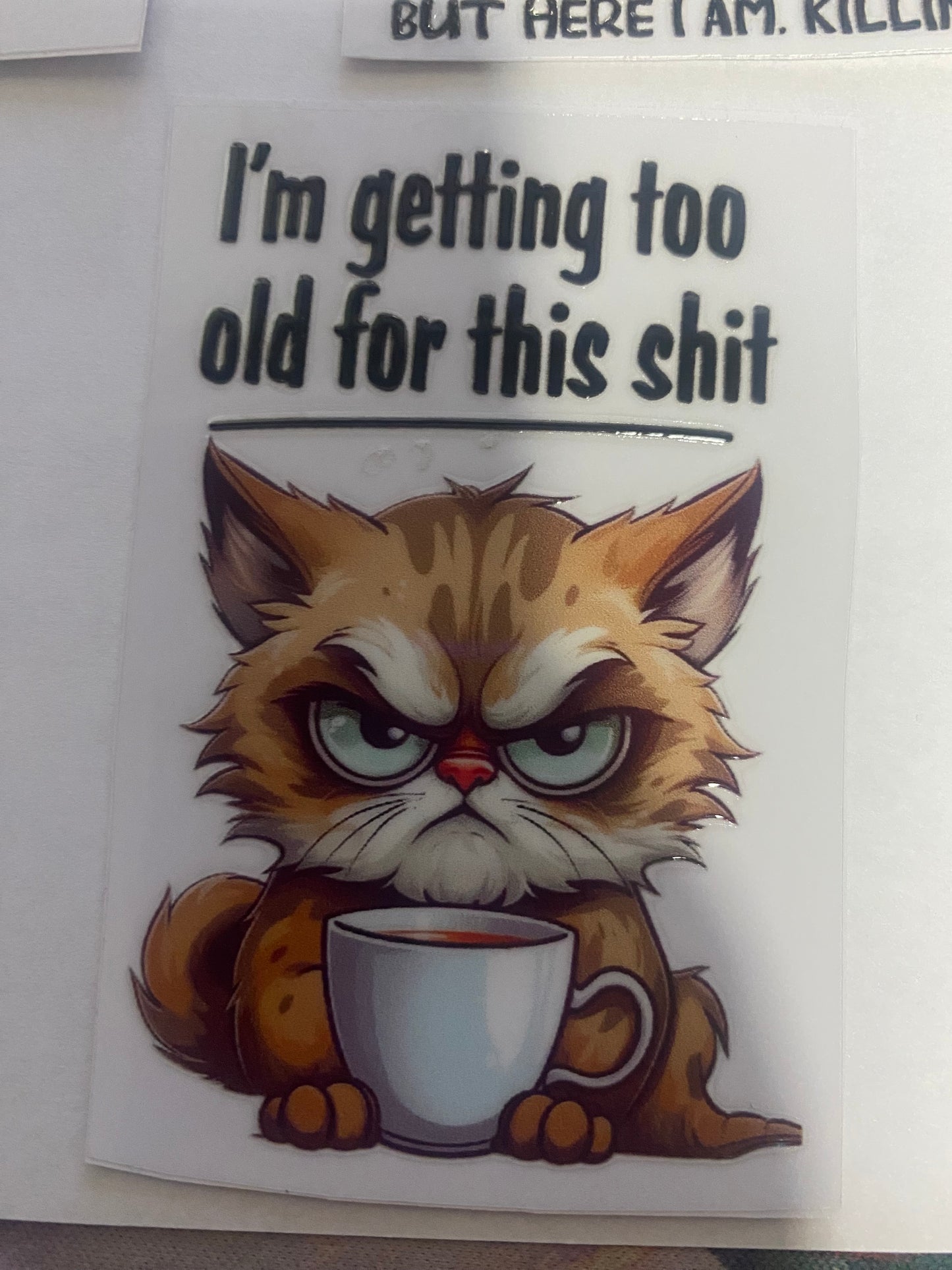 Decals for cups and things