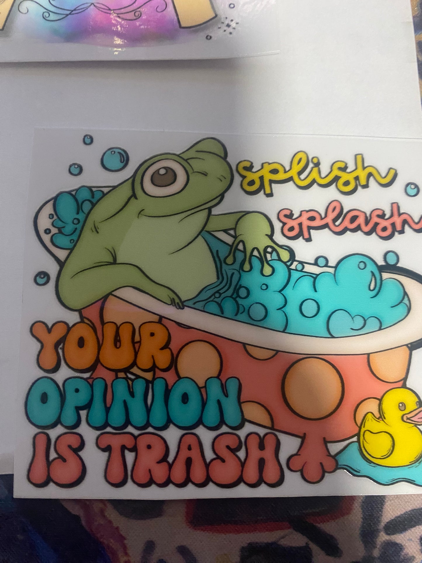 Decals for cups and things