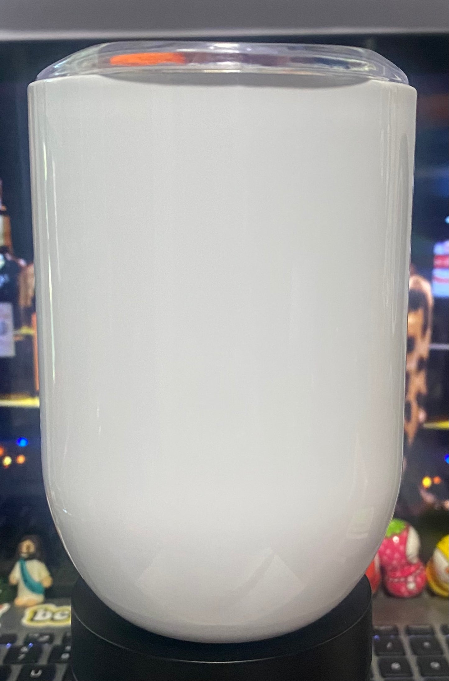 12 0z stainless Steele stemless wine cup