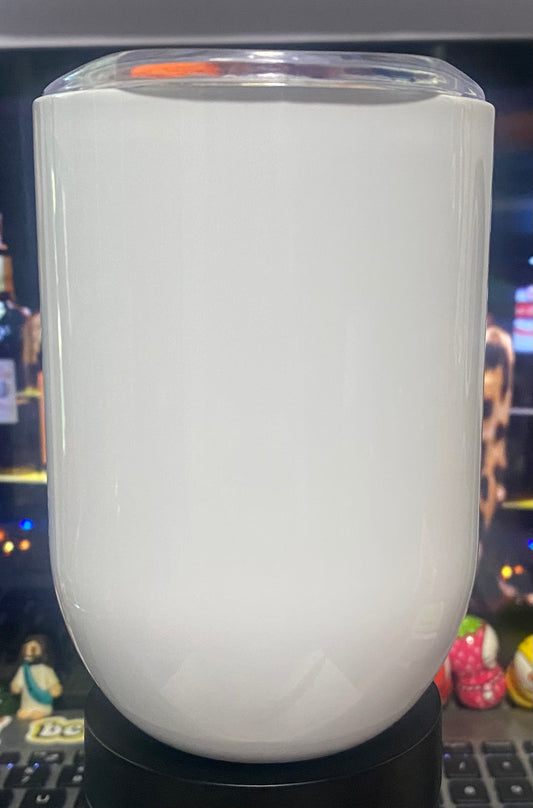 12 0z stainless Steele stemless wine cup