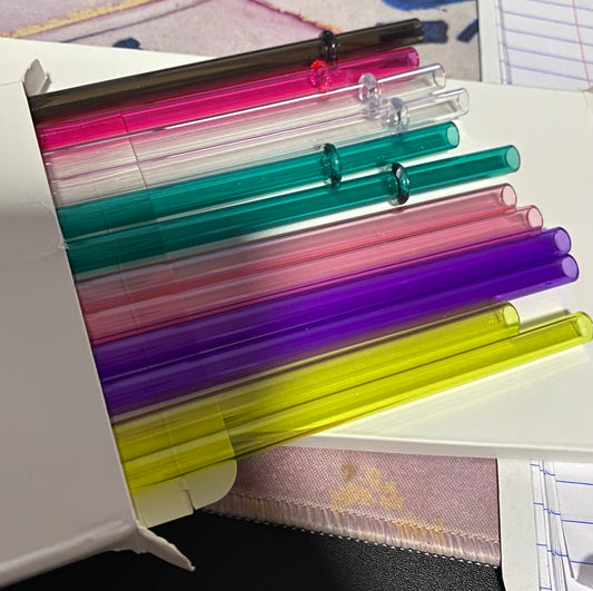 30 oz colored straws