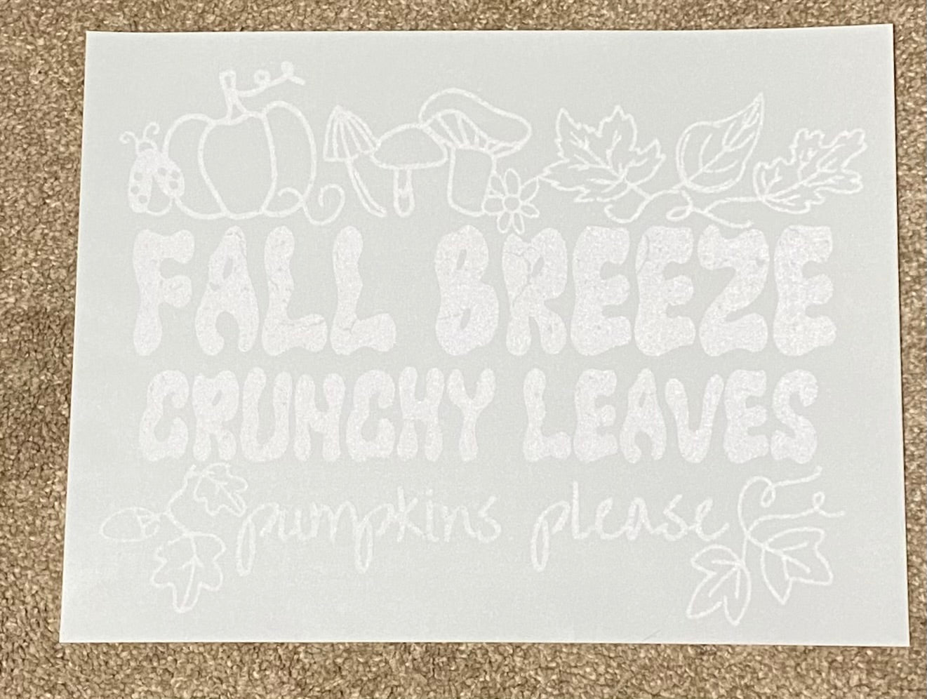 Fall designs