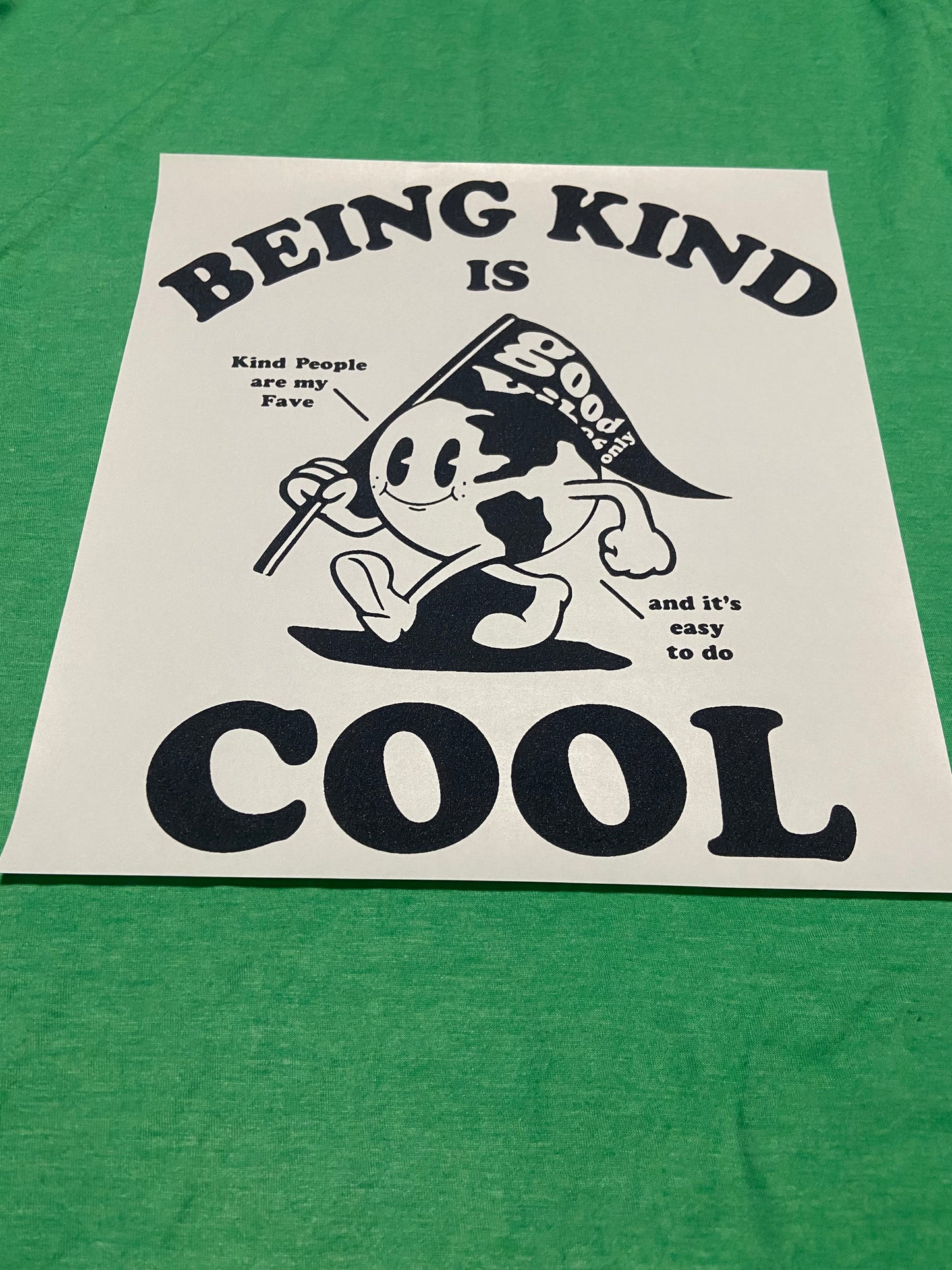 BE Kind -Screen prints and DTF  transfers